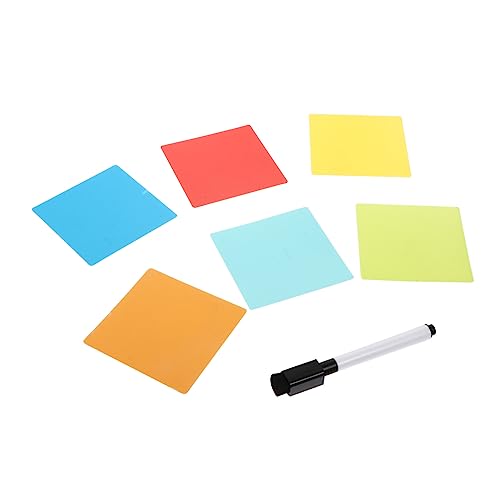 ROMISBABA Wiederverwendbare Farbige Haftnotizen Selbstklebende mit Büro Schule und Kreative Projekte und Leicht Abwischbar ROMISBABA Wiederverwendbare Farbige Haftnotizen Selbstklebende mit Büro Schule und Kreative Projekte und Leicht Abwischbar von ROMISBABA