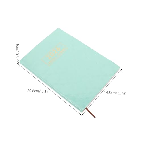 ROMISBABA Wochenplaner PU Einband Schillerndes Design Kleiner Täglicher Monatskalender Handliches Notizbuch für Organisation Budget Fitness und Schwangerschaftstagebuch ROMISBABA Wochenplaner PU Einband Schillerndes Design Kleiner Täglicher Monatskalender Handliches Notizbuch für Organisation Budget Fitness und Schwangerschaftstagebuch von ROMISBABA