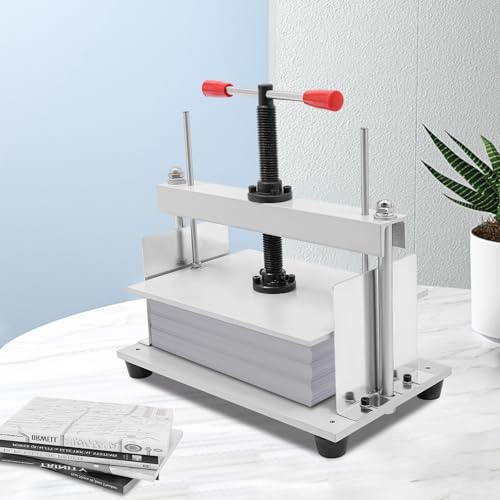 ROMYIX A4 Stahlscheine Rechnung Glätten Maschine Manuelle Papierpresse Maschine Notizen Rechnung Buchbinder Presse Schraube Buchbinderei Finanzielle Quittung Glätten Papierherstellung Maschine ROMYIX A4 Stahlscheine Rechnung Glätten Maschine Manuelle Papierpresse Maschine Notizen Rechnung Buchbinder Presse Schraube Buchbinderei Finanzielle Quittung Glätten Papierherstellung Maschine von ROMYIX