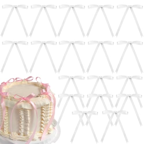 Kuchendekoration mit weißer Schleife, für Kuchendekorationen, weiße Schleife, Schleifen, Kuchendekoration, Picks, Babyparty, Kuchendekoration, Dekoration für Geburtstag, Braut, Hochzeit, Party, Kuchendekoration mit weißer Schleife, für Kuchendekorationen, weiße Schleife, Schleifen, Kuchendekoration, Picks, Babyparty, Kuchendekoration, Dekoration für Geburtstag, Braut, Hochzeit, Party, von RONGZUBAT