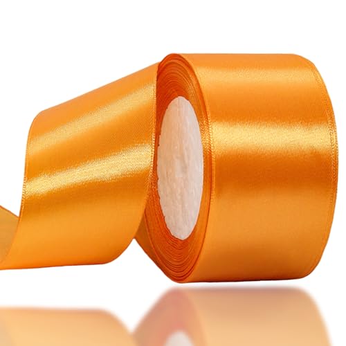 Orange Satinband 40mm,Geschenkband Satinband 22 Meter Polyesterband, Orange Schleifenband für Stoffband zum Basteln, Kuchenband, Haarschleife, Polyesterband, Weihnachtsdekoration, Hochzeitsautoband Orange Satinband 40mm,Geschenkband Satinband 22 Meter Polyesterband, Orange Schleifenband für Stoffband zum Basteln, Kuchenband, Haarschleife, Polyesterband, Weihnachtsdekoration, Hochzeitsautoband von RONGZUBAT