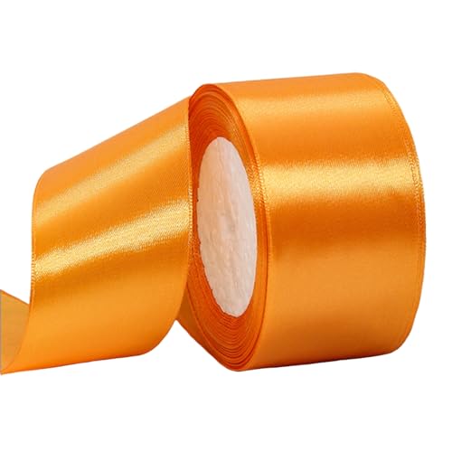 Orange Satinband 50mm,Geschenkband Satinband 22 Meter Polyesterband, Orange Schleifenband für Geschenkverpackung,Dekoration,Hochzeit,Weihnachten,Bastelarbeiten,und Geschenkverpackung Orange Satinband 50mm,Geschenkband Satinband 22 Meter Polyesterband, Orange Schleifenband für Geschenkverpackung,Dekoration,Hochzeit,Weihnachten,Bastelarbeiten,und Geschenkverpackung von RONGZUBAT