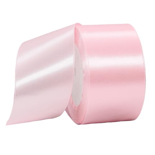 Rosa Satinband 50mm,Geschenkband Satinband 22 Meter Polyesterband, Rosa Schleifenband für Geschenkverpackung,Dekoration,Hochzeit,Weihnachten,Bastelarbeiten,und Geschenkverpackung Rosa Satinband 50mm,Geschenkband Satinband 22 Meter Polyesterband, Rosa Schleifenband für Geschenkverpackung,Dekoration,Hochzeit,Weihnachten,Bastelarbeiten,und Geschenkverpackung von RONGZUBAT