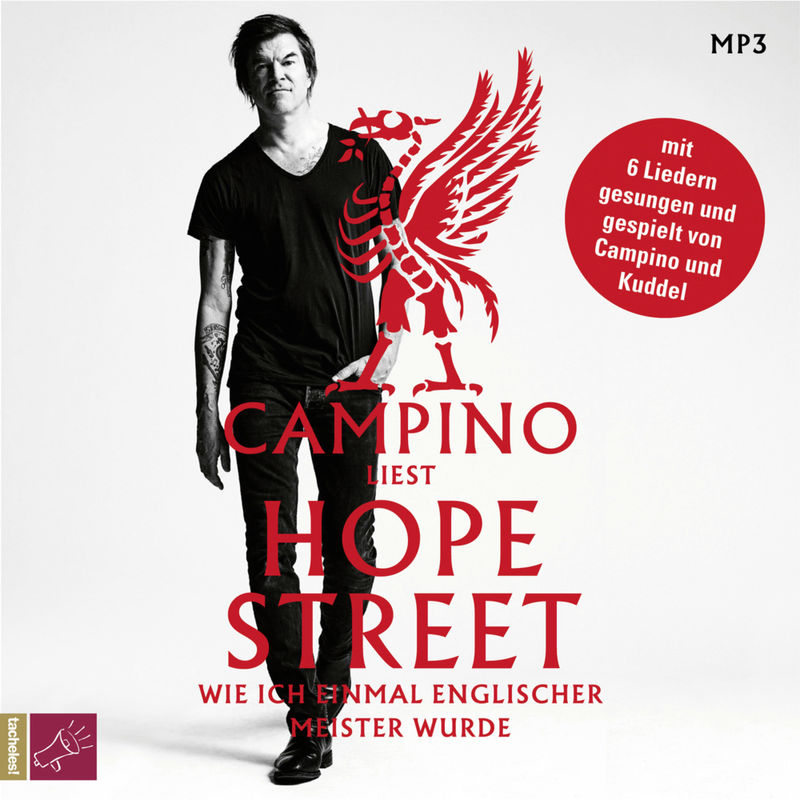 Hope Street: Wie Ich Einmal Englischer Meister Wurde (Ungekürzte Autorenlesung Auf Mp3-Cd, Digipack) - Campino (Hörbuch) von TACHELES