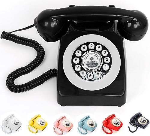ROOMEDAL Audio-Gästebuch, Hochzeitstelefon, Aufnahme von Benutzerdefinierten Audio-Nachrichten mit Gästebuch, Retro-Telefon, Audio-Gästebuch für Hochzeit, Geburtstag, Party, Geständnis ROOMEDAL Audio-Gästebuch, Hochzeitstelefon, Aufnahme von Benutzerdefinierten Audio-Nachrichten mit Gästebuch, Retro-Telefon, Audio-Gästebuch für Hochzeit, Geburtstag, Party, Geständnis von ROOMEDAL