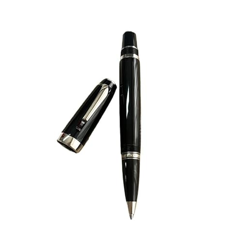 RORFFK Einzigartiger, luxuriöser Füllfederhalter mit einziehbarer Feder und Glanztaschenstift, Schreibgeschenke, zufällige Farbe, Diamant-Clip (D-Rolle, mit Box) von RORFFK