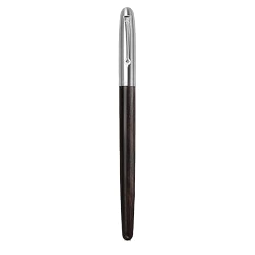 RORFFK Füllfederhalter, 0,38 mm, F-Feder, Holzstift zum Schreiben, Finanzen, Büro, Schulbedarf, Schreibwaren (08, 0,38 mm (Spitze mit Kapuze) von RORFFK