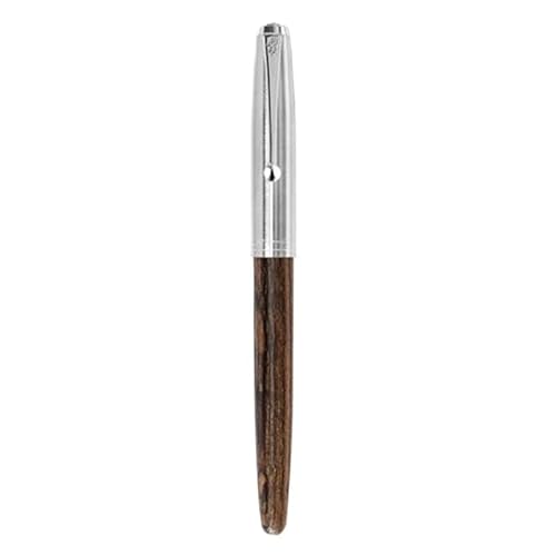 RORFFK Füllfederhalter, 0,38 mm, F-Spitze, Holzstift zum Schreiben, Finanzen, Büro, Schulbedarf, Schreibwaren (04,0,5 mm(F)) von RORFFK