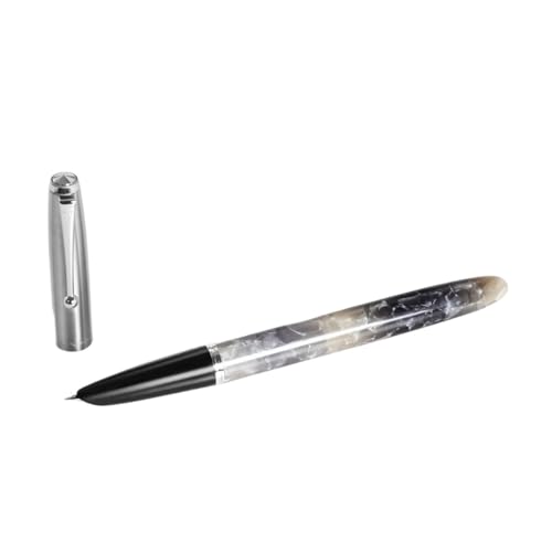 RORFFK Füllfederhalter, Acryl-Serie, 0,38/0,5 mm Federn, Schule, Bürobedarf, Business, Schreibtintenstifte (D,0,5 mm) von RORFFK