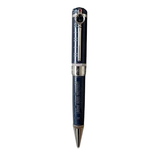 RORFFK Füllfederhalter mit Lupe, rundes Design, hochwertige Qualität, kleine Menge (C4, Stift mit Box) von RORFFK