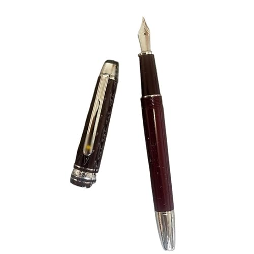 RORFFK Luxus-Füllfederhalter, blaue und schwarze Farbe, M-Feder, Business, niedliches Schreiben, Geschenke, Stift (Q) von RORFFK