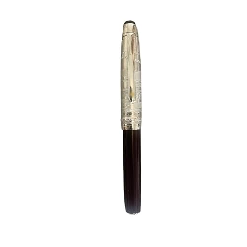 RORFFK Luxus-Füllfederhalter, blaue und schwarze Farbe, M-Spitze, Business, niedliches Schreiben, Geschenke, Stift (V) von RORFFK