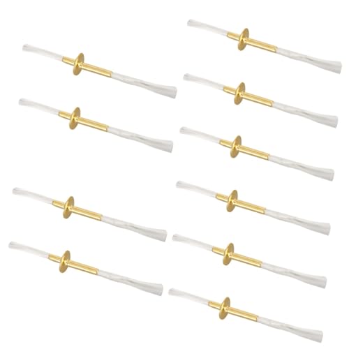 10 STK Dochtrohr Retro Öllampe Dochtbrenner Retro-öllampenbrenner Inhaber Öllampenteile DIY Öllampenversorgung Kerzendochte Für Weinflaschen Austausch Der Petroleumlampe Legierung RORPOIR von RORPOIR