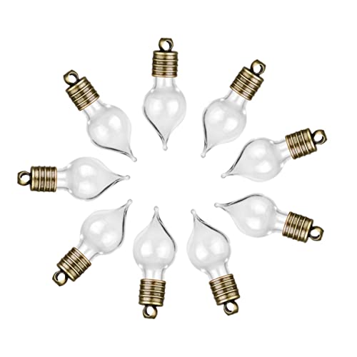 10st Wünschen Flasche Charms Medaillon Mini-glasflasche Wünschen Flasche Mit Kappe Tiny Wishing Flaschen Fläschchen Anhänger Schraube Kappe Flasche Schmücken Mit Deckel 10st Wünschen Flasche Charms Medaillon Mini-glasflasche Wünschen Flasche Mit Kappe Tiny Wishing Flaschen Fläschchen Anhänger Schraube Kappe Flasche Schmücken Mit Deckel von RORPOIR