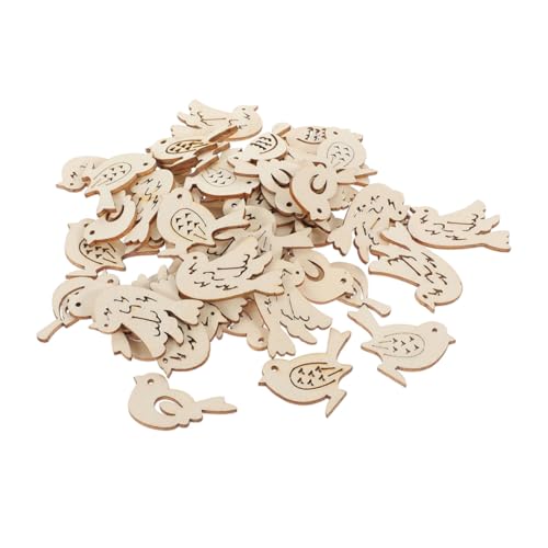 RORPOIR 150 Stück Anhänger Unfertige Holzscheiben für Kreative Diy Deko Handbemalte Ornamente für Wohnzimmer Schlafzimmer Kinderzimmer und Besondere Anlässe von RORPOIR