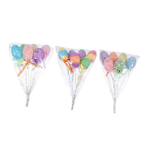 RORPOIR 18 Stück Teiliges Eier Bunte DIY Bastel Eier Kreative Osterdeko Realistische Schaumeier für Frühlingsdekoration und RORPOIR 18 Stück Teiliges Eier Bunte DIY Bastel Eier Kreative Osterdeko Realistische Schaumeier für Frühlingsdekoration und von RORPOIR