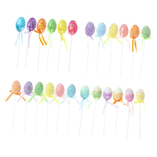 RORPOIR 24 Stück Teiliges Ostereier Dekoration Bunte DIY Eier Ornamente für Osterdeko Zimmer Büro Party Fotorequisite Langlebiges Material RORPOIR 24 Stück Teiliges Ostereier Dekoration Bunte DIY Eier Ornamente für Osterdeko Zimmer Büro Party Fotorequisite Langlebiges Material von RORPOIR