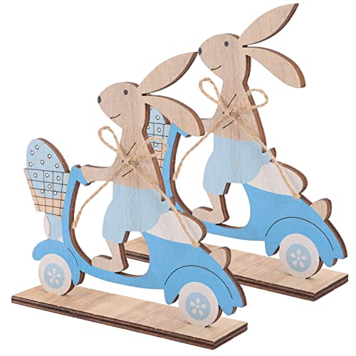 RORPOIR 2 Stück Ostern Dekoratives Autoschild Handgefertigt Aus Holz Tischdekoration Ostern Desktop-Ornament Ostern Basteldekor für Die Osterparty RORPOIR 2 Stück Ostern Dekoratives Autoschild Handgefertigt Aus Holz Tischdekoration Ostern Desktop-Ornament Ostern Basteldekor für Die Osterparty von RORPOIR