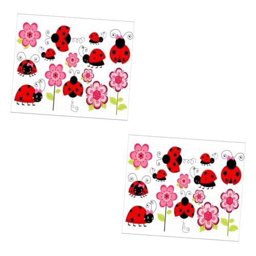 RORPOIR 2stücke Cartoon Marienkäfer Wandaufkleber Abnehmbarer Wandtattoo Für Kinderzimmer Kindergarten Dekoration Tiermotiv Wandsticker Für Jungen Und Mädchen Leicht Anzubringen RORPOIR 2stücke Cartoon Marienkäfer Wandaufkleber Abnehmbarer Wandtattoo Für Kinderzimmer Kindergarten Dekoration Tiermotiv Wandsticker Für Jungen Und Mädchen Leicht Anzubringen von RORPOIR