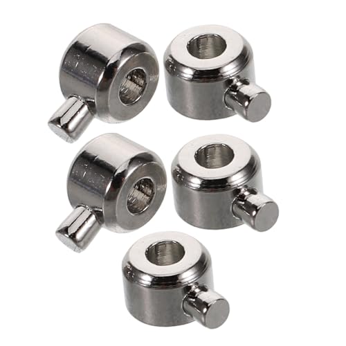 RORPOIR 5 Stück Metallhalterperlen Schmuckzubehör für die Herstellung von Schmuck Quetschperlen zur Schmuckherstellung Schnellkochtopfzubehör ästhetische Perlen Abstandsperlen Kupfer Weiß RORPOIR 5 Stück Metallhalterperlen Schmuckzubehör für die Herstellung von Schmuck Quetschperlen zur Schmuckherstellung Schnellkochtopfzubehör ästhetische Perlen Abstandsperlen Kupfer Weiß von RORPOIR