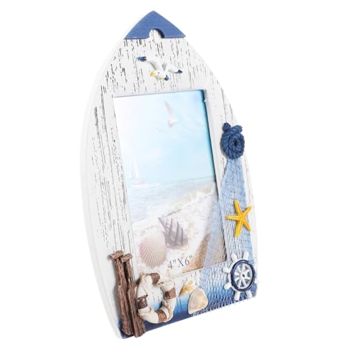 RORPOIR 6 zoll Holz Bilderrahmen Nautischen Thema Ornament Home Decor Ornamente für Desktop RORPOIR 6 zoll Holz Bilderrahmen Nautischen Thema Ornament Home Decor Ornamente für Desktop von RORPOIR