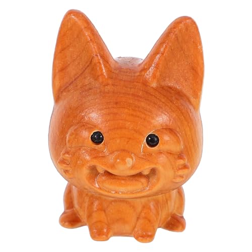 RORPOIR Cliff Cypress Wood Cat Statue Holzfigur Alpaka Geschenkidee Weihnachten Holzskulptur Alpaka einzigartige Geschenkideen Desktop Dekorative Alpaka Holzfiguren Thuja Light Brown RORPOIR Cliff Cypress Wood Cat Statue Holzfigur Alpaka Geschenkidee Weihnachten Holzskulptur Alpaka einzigartige Geschenkideen Desktop Dekorative Alpaka Holzfiguren Thuja Light Brown von RORPOIR