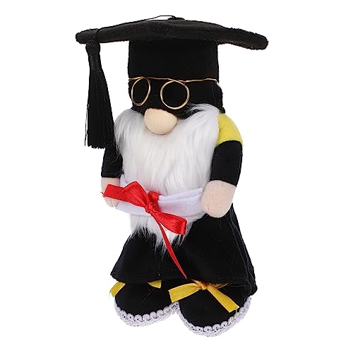 RORPOIR Graduierung GNOME Puppe Arzt Hut Ornament GNOME Schmuck RORPOIR Graduierung GNOME Puppe Arzt Hut Ornament GNOME Schmuck von RORPOIR
