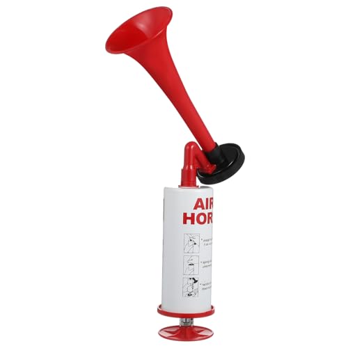 RORPOIR Handheld Air Horn Lautes Cheerhorn für Sportveranstaltungen Metallhorn Anfeuern bei Fußball Events Partys von RORPOIR