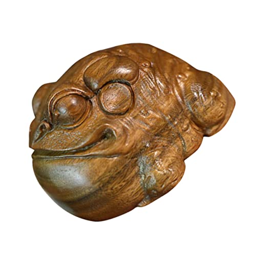 RORPOIR Kröte Ornament Salon Wohnkultur Zubehör Dekoration Regaldekor Ornamente Holzfigur Geschnitzte Verzierung Holzhandwerk Krötenformverzierung Grünes Sandelholz RORPOIR Kröte Ornament Salon Wohnkultur Zubehör Dekoration Regaldekor Ornamente Holzfigur Geschnitzte Verzierung Holzhandwerk Krötenformverzierung Grünes Sandelholz von RORPOIR