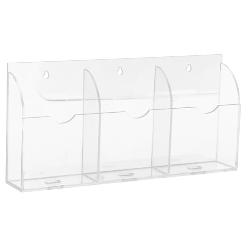 RORPOIR Wandmontierter Selbstklebender Acryl Halter für Fernbedienungen und Smartphone-ladestation Transparente Organizer Box zur Aufbewahrung von Klimaanlagen Tv-controllern Platzsparend RORPOIR Wandmontierter Selbstklebender Acryl Halter für Fernbedienungen und Smartphone-ladestation Transparente Organizer Box zur Aufbewahrung von Klimaanlagen Tv-controllern Platzsparend von RORPOIR