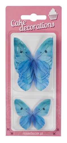 Bella Decor Essbare Tortendeko Schmetterlinge Türkis 8 Stück 3D Oblate Deko Für Kuchen Torten Muffins Dessert Cupcake Deko Perfekt für Geburtstage Hochzeiten Einschulung Essbar Bella Decor Essbare Tortendeko Schmetterlinge Türkis 8 Stück 3D Oblate Deko Für Kuchen Torten Muffins Dessert Cupcake Deko Perfekt für Geburtstage Hochzeiten Einschulung Essbar von ROSEDECOR