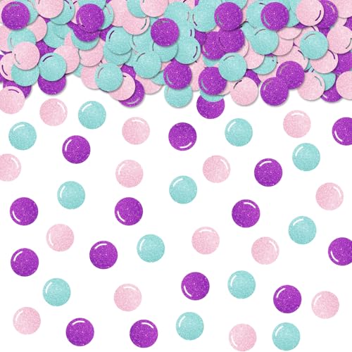 100 Stück Seifenblasen Konfetti, rosa Glitzer Bubble Geburtstag Tischkonfetti, Luftblasen Papier Ausschnitte für Babyparty/Pool Party Tischdekoration 100 Stück Seifenblasen Konfetti, rosa Glitzer Bubble Geburtstag Tischkonfetti, Luftblasen Papier Ausschnitte für Babyparty/Pool Party Tischdekoration von ROSTYAKZ