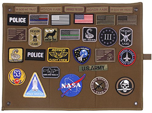Rothco Hanging Roll-Up Morale Patch Board von ROTHCO