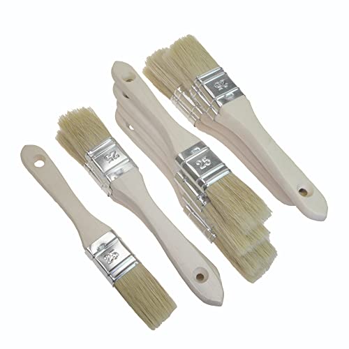 ROTIX-9132 | 12 x Flachpinsel Lackier-Pinsel (25 mm) von ROTIX