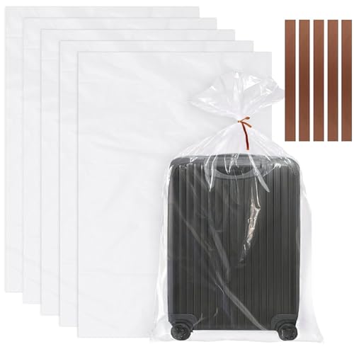 6 Stück Extra Große Durchsichtige Kunststoff, 101 x 152 cm Große Durchsichtige Aufbewahrungsbeutel für staubdicht, Gepäck, Koffer, Bettwäsche, Möbel, Tröster, Stuh 6 Stück Extra Große Durchsichtige Kunststoff, 101 x 152 cm Große Durchsichtige Aufbewahrungsbeutel für staubdicht, Gepäck, Koffer, Bettwäsche, Möbel, Tröster, Stuh von ROTKUSZ