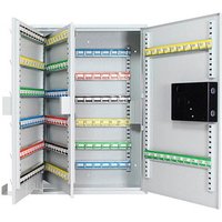 ROTTNER S300 EL Schlüsselkasten grau mit 300 Haken Elektronikschloss von Rottner