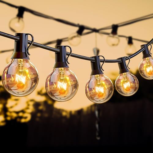 ROVLAK Lichterkette Außen Innen 18+3 12M G40 Glühbirnen Lichterkette Outdoor IP44 Wasserdicht Garden Lichterkette Wetterfest Outdoor Lichter Warmweiß Balkon Lichterketten für Party, Pavillon, Bistro ROVLAK Lichterkette Außen Innen 18+3 12M G40 Glühbirnen Lichterkette Outdoor IP44 Wasserdicht Garden Lichterkette Wetterfest Outdoor Lichter Warmweiß Balkon Lichterketten für Party, Pavillon, Bistro von ROVLAK