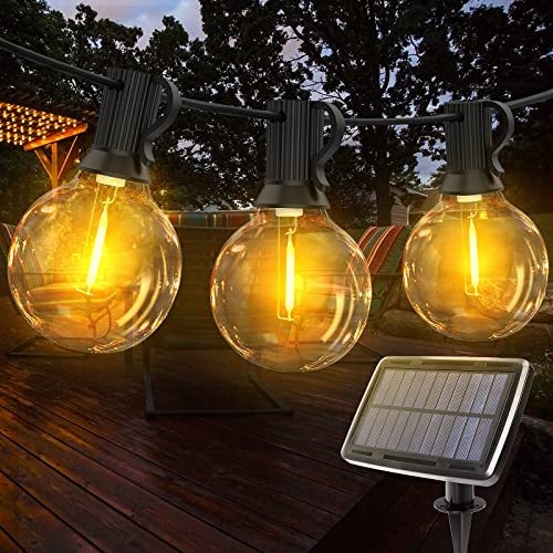 ROVLAK Solar Lichterkette Aussen Innen 25+3 LED Glühbirnen Lichterkette Außen 15M Garden Lichterkette Solar Outdoor Wetterfest Wasserdicht Solarlichterkette Deko für Party, Balkon, Haus, Hochzeit ROVLAK Solar Lichterkette Aussen Innen 25+3 LED Glühbirnen Lichterkette Außen 15M Garden Lichterkette Solar Outdoor Wetterfest Wasserdicht Solarlichterkette Deko für Party, Balkon, Haus, Hochzeit von ROVLAK