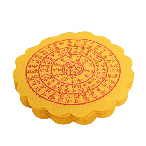Räucherstäbchenpapier, Ahnengeld, 12 cm, gelbes Papier für Anbetung, Beerdigung, Qingming-Festival, bringt Glück, 152 Stück Räucherstäbchenpapier, Ahnengeld, 12 cm, gelbes Papier für Anbetung, Beerdigung, Qingming-Festival, bringt Glück, 152 Stück von ROYESI