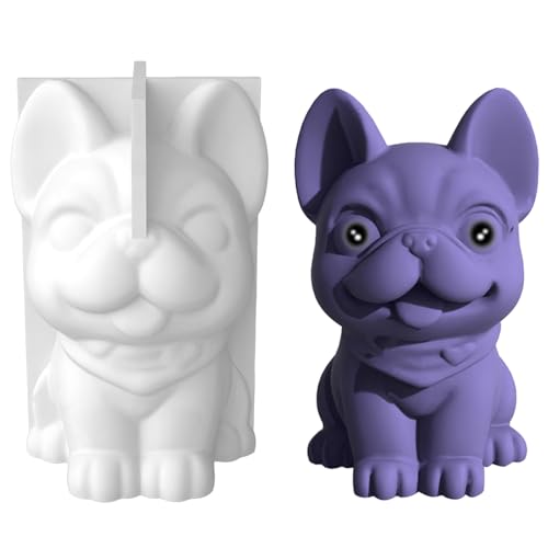 3D-Silikonform für Hunde, Kristall, Epoxidharz, Tierherstellung, handgefertigte Seife, Eiscreme, Bastelarbeiten von ROYJJ