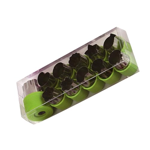 Kekspressen in verschiedenen Formen, Keksformen, Keksformen, Küchen-Backzubehör, Teigformen für Keksstempel, 12 Stück Kekspressen in verschiedenen Formen, Keksformen, Keksformen, Küchen-Backzubehör, Teigformen für Keksstempel, 12 Stück von ROYJJ