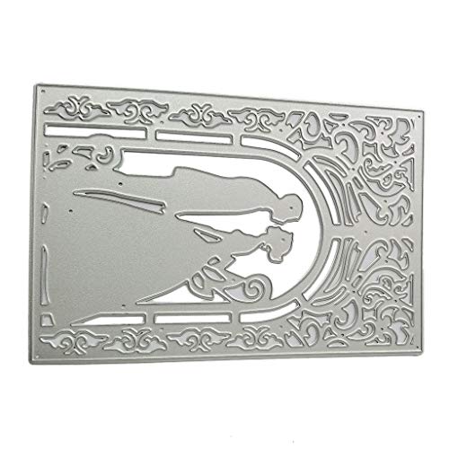 Metall-Stanzschablone für Hochzeit, Scrapbooking, Album, Stempel, Papier, Karten, Prägung, Dekoration, Basteln, Stanzformen Metall-Stanzschablone für Hochzeit, Scrapbooking, Album, Stempel, Papier, Karten, Prägung, Dekoration, Basteln, Stanzformen von ROYJJ