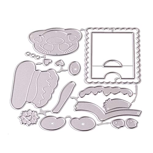 Metall-Stanzschablone mit Weihnachtsschneemann, für Scrapbooking, Alben, Papierkarten, Vorlage, Prägung, Basteln, Dekoration, Metall-Stanzformen Metall-Stanzschablone mit Weihnachtsschneemann, für Scrapbooking, Alben, Papierkarten, Vorlage, Prägung, Basteln, Dekoration, Metall-Stanzformen von ROYJJ