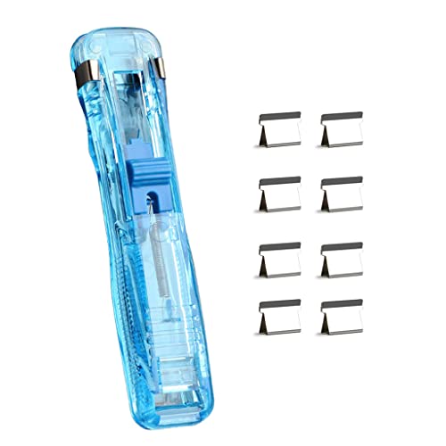 Papierklemmen-Spender-Set mit 8 Metall-Nachfüll-Clips, transparenter Klemmspender für Studenten, Schule, Büropersonal, Büroklammer mit Magnet für Schreibtisch, groß Papierklemmen-Spender-Set mit 8 Metall-Nachfüll-Clips, transparenter Klemmspender für Studenten, Schule, Büropersonal, Büroklammer mit Magnet für Schreibtisch, groß von ROYJJ
