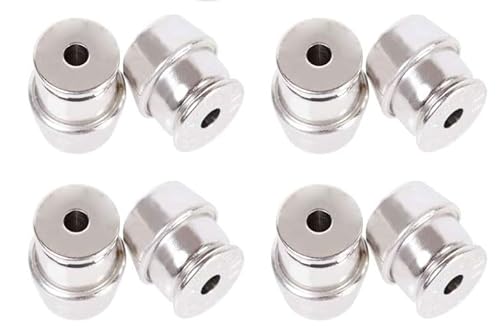 ROYJJ Ohrring-Verschlüsse, Ohrring-Verschlüsse für Ohrstecker, Ersatz für Ohrstecker, flache Ohrstecker ROYJJ Ohrring-Verschlüsse, Ohrring-Verschlüsse für Ohrstecker, Ersatz für Ohrstecker, flache Ohrstecker von ROYJJ
