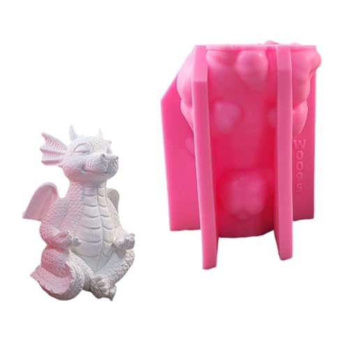 ROYJJ Silikon-Form für Yoga-Drachen, Gips, Ornament, Kerze, Drache, Kristall, realistische Drachenfigur, Bastelform, Tiermotiv, Epoxidharz-Form für Handarbeit ROYJJ Silikon-Form für Yoga-Drachen, Gips, Ornament, Kerze, Drache, Kristall, realistische Drachenfigur, Bastelform, Tiermotiv, Epoxidharz-Form für Handarbeit von ROYJJ