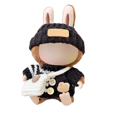 Kleidung für 17 cm große Puppe, Schwarz Kleidung für 17 cm große Puppe, Schwarz von RPEIXYA