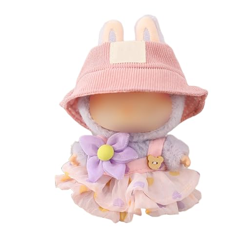 Puppe Rock für 17cm Puppe Plüsch, Puppenkleidung 3 Stück Kleidung für Puppe, 3 PCS Set Doll Clothes Outfit, Clothes for 17cm Dolls Accessories, Puppe Kleidung für Puppenzubehör(Keine Puppe)(Rosa) Puppe Rock für 17cm Puppe Plüsch, Puppenkleidung 3 Stück Kleidung für Puppe, 3 PCS Set Doll Clothes Outfit, Clothes for 17cm Dolls Accessories, Puppe Kleidung für Puppenzubehör(Keine Puppe)(Rosa) von RPEIXYA