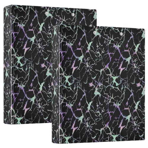 3-Ringbuch, 3,8 cm, Pastell-Marmor, D-Ringbuch mit Klemmbrett, große 3 Ordner für Schule, Uni, Büro 3-Ringbuch, 3,8 cm, Pastell-Marmor, D-Ringbuch mit Klemmbrett, große 3 Ordner für Schule, Uni, Büro von RPLIFE