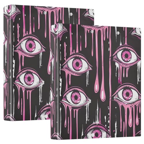 3-Ringbuch, 3 Ringe, Halloween-Augäpfel, D-Ringbuch mit Klemmbrett, 3 große Ordner für Schule, Uni, Büro 3-Ringbuch, 3 Ringe, Halloween-Augäpfel, D-Ringbuch mit Klemmbrett, 3 große Ordner für Schule, Uni, Büro von RPLIFE